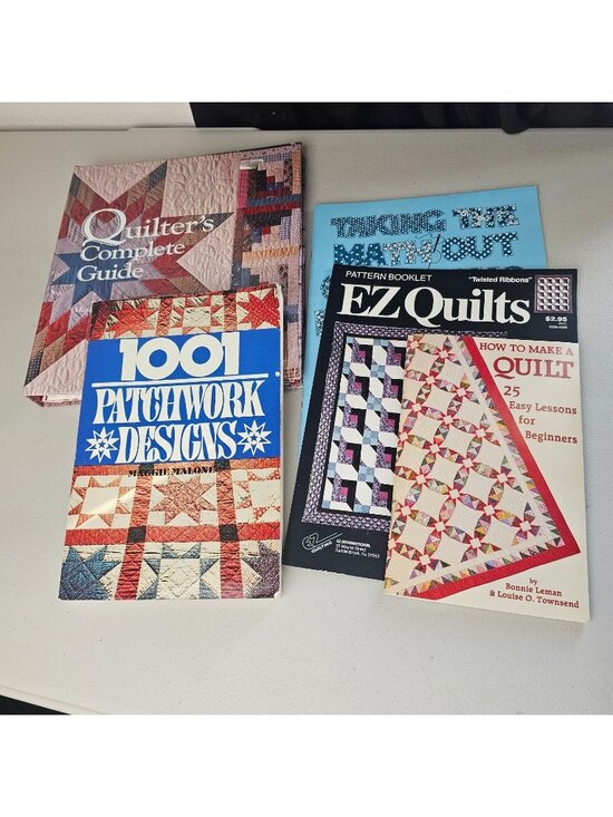 Liz Porter Other - Quilting Book Lot of 5 Pattern Guides EZ Quilts Patchwork Beginner Instruction